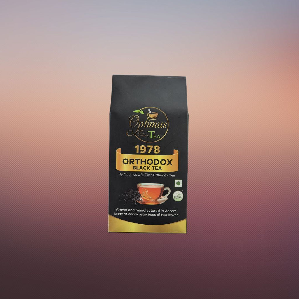 Orthodox Black Tea II Experience the bold and authentic taste of Assam with our Orthodox Black Tea II Robust, malty taste