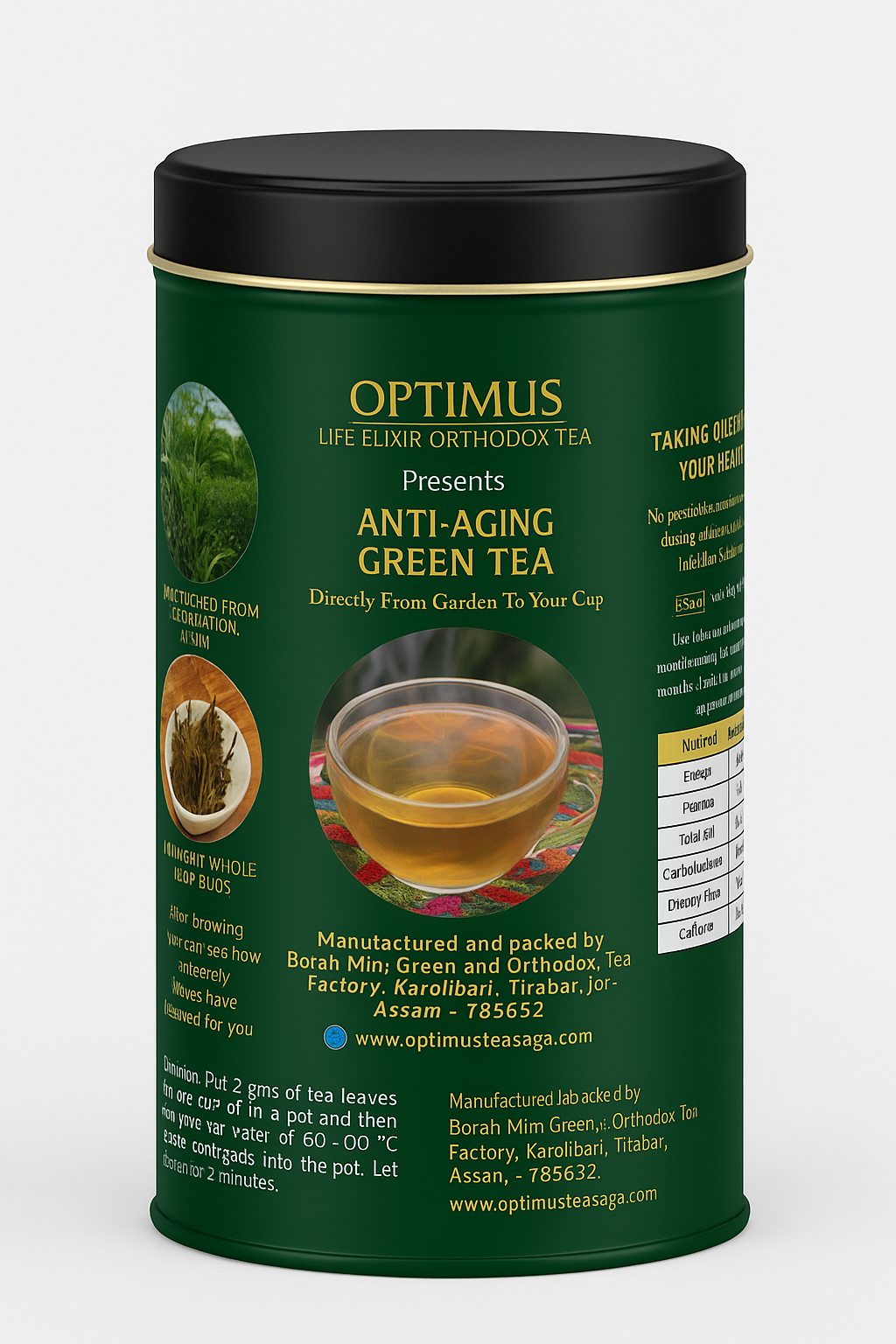 Premium Anti-aging Green Tea 60 gm
