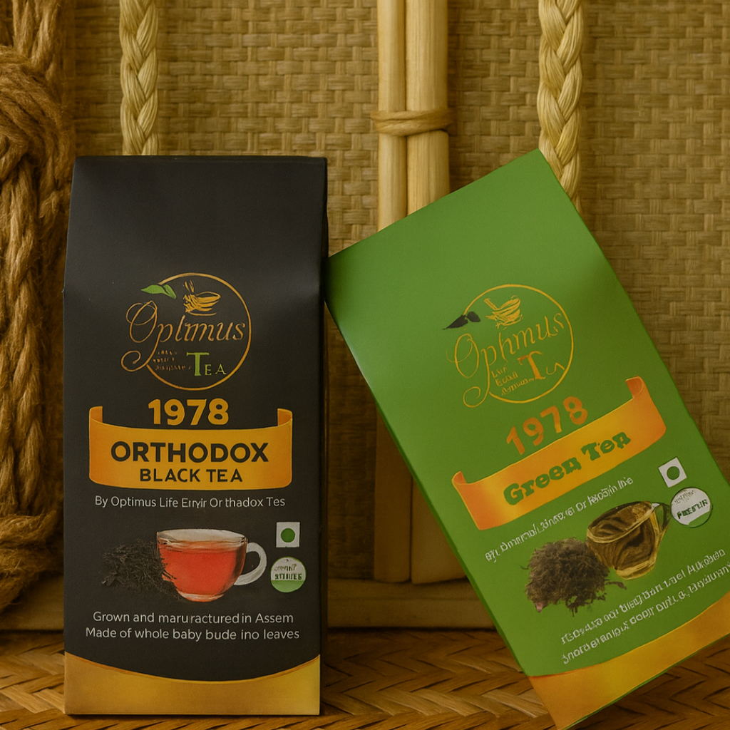 Orthodox Black Tea-Green Tea combo