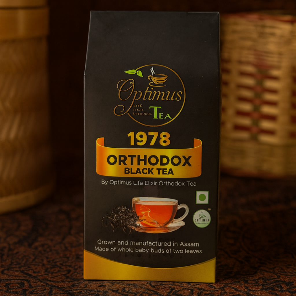 Orthodox Black Tea II Experience the bold and authentic taste of Assam with our Orthodox Black Tea II Robust, malty taste